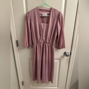 Vintage Freeport Fashions New York Long Sleeve Dress